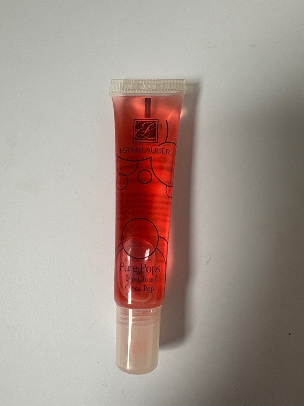 Estee Lauder Pure Pops Lip Gloss in Red watermelon  .27oz